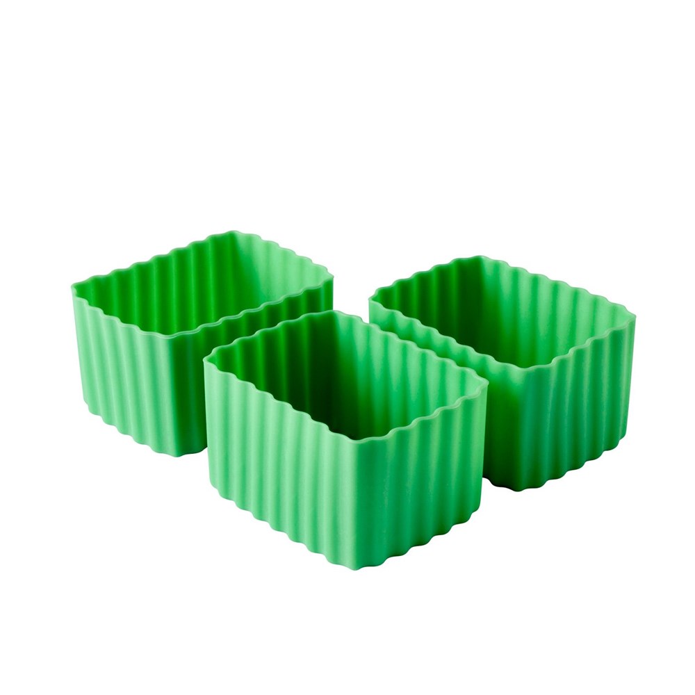 Little Lunch Box Co. | Rectangle Small Silicone Bento Cups - 3pk