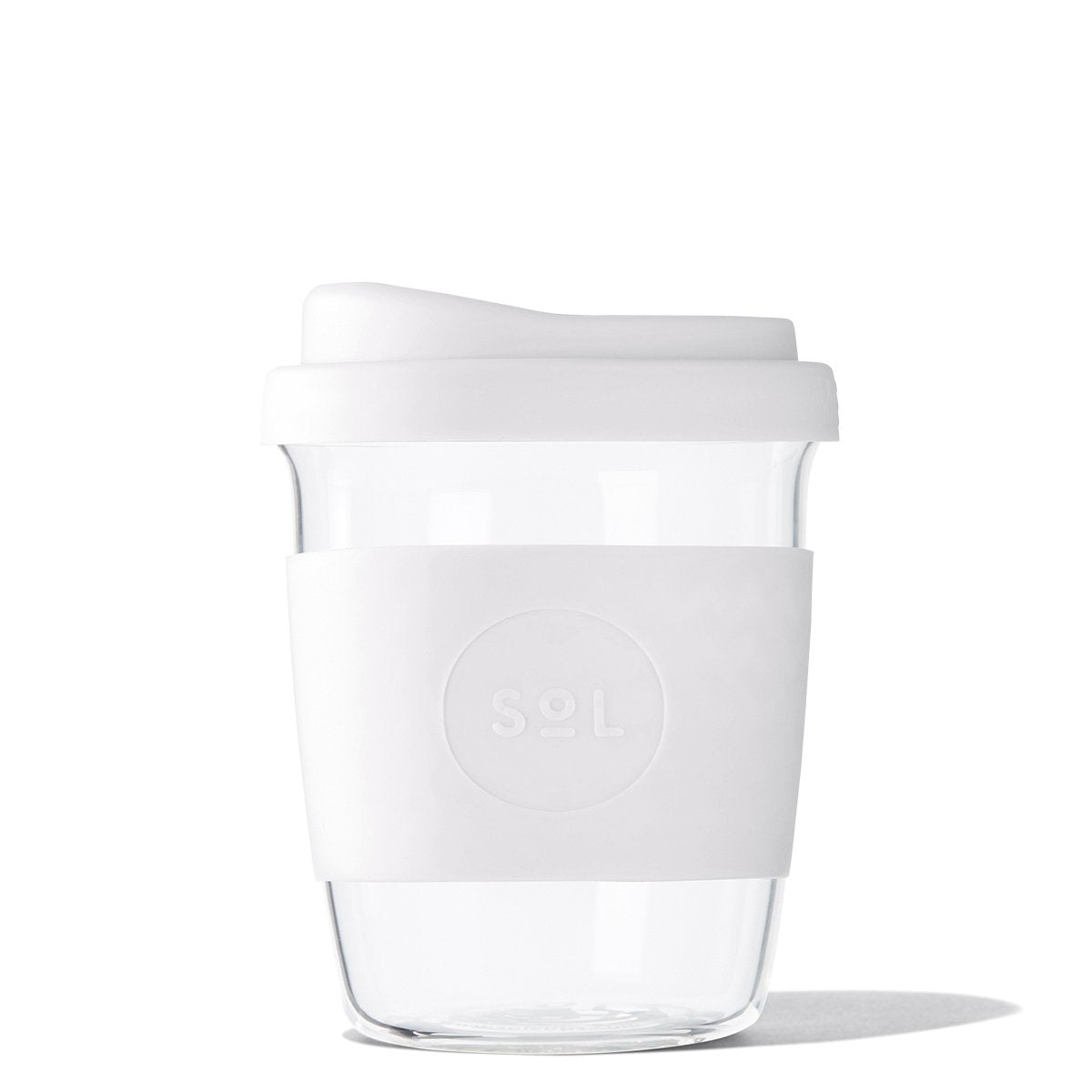 SoL | Glass Cup | 8oz - White Wave