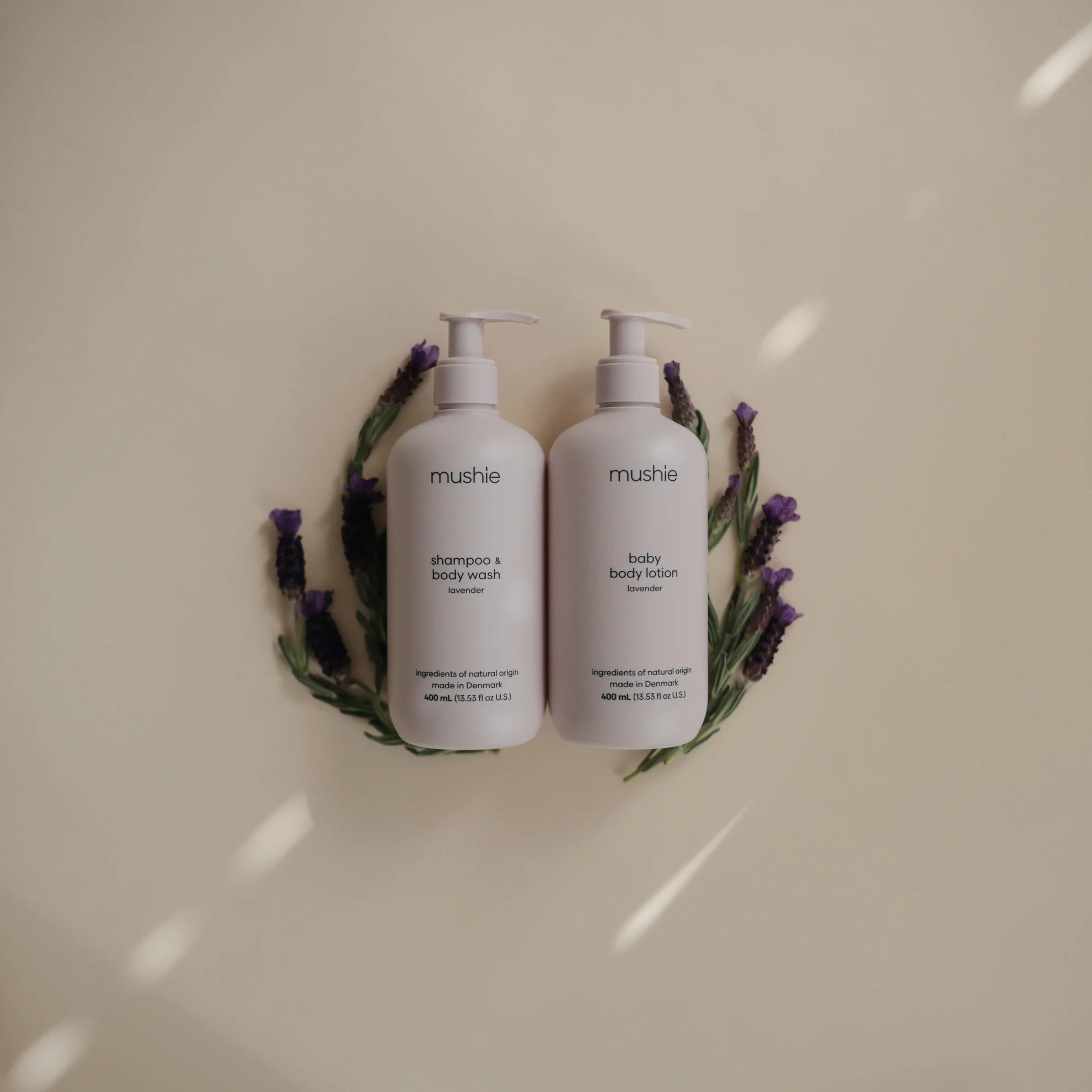 Mushie | Baby Shampoo & Body Wash - Lavender 400ml