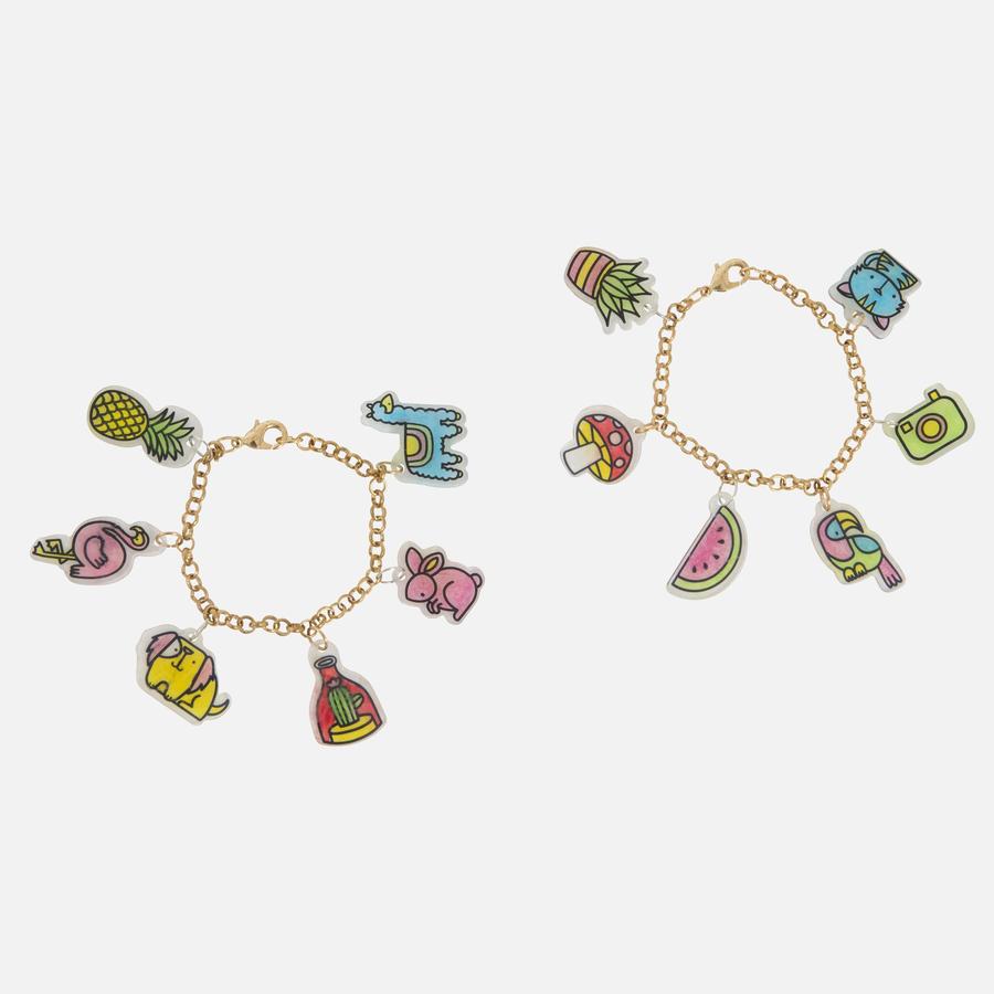 Tiger Tribe | Shrinkies - Charm Bracelets