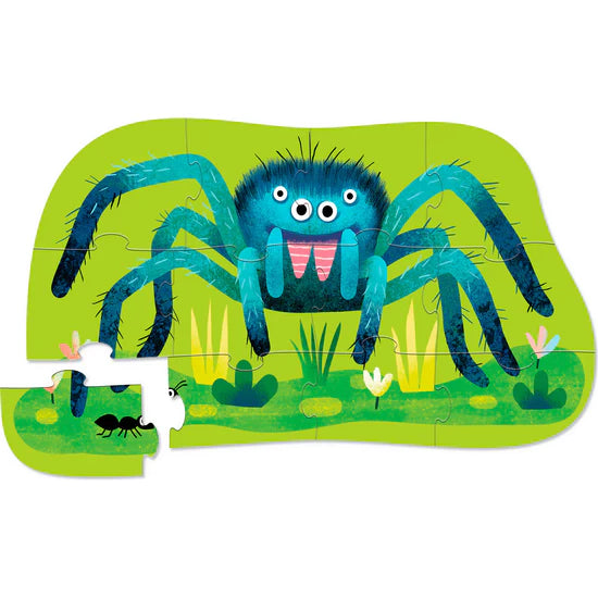 Crocodile Creek | Mini Shaped Puzzle 12pc - Mr Spider