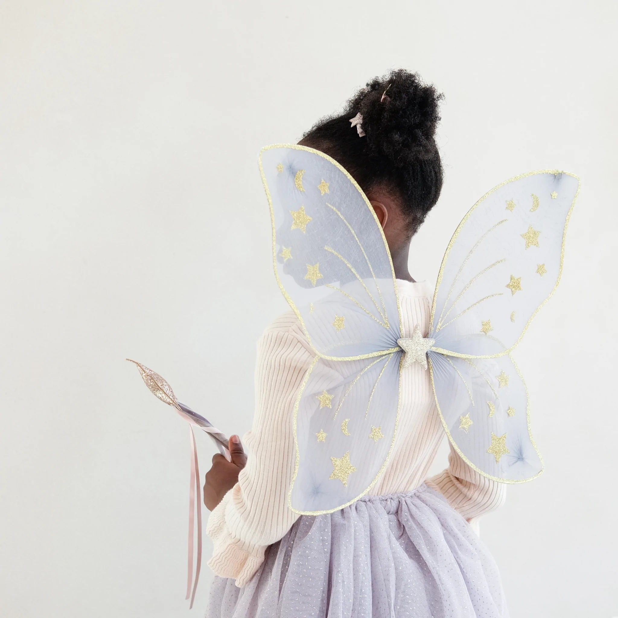 Mimi & Lula | Super Starry Night Wings - Grey