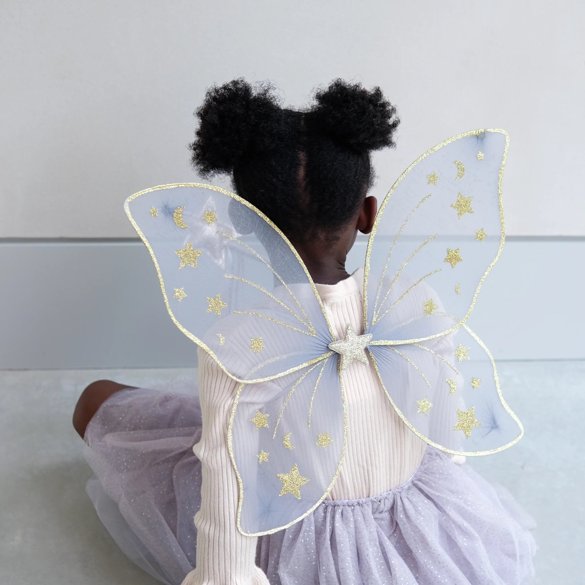 Mimi & Lula | Super Starry Night Wings - Grey