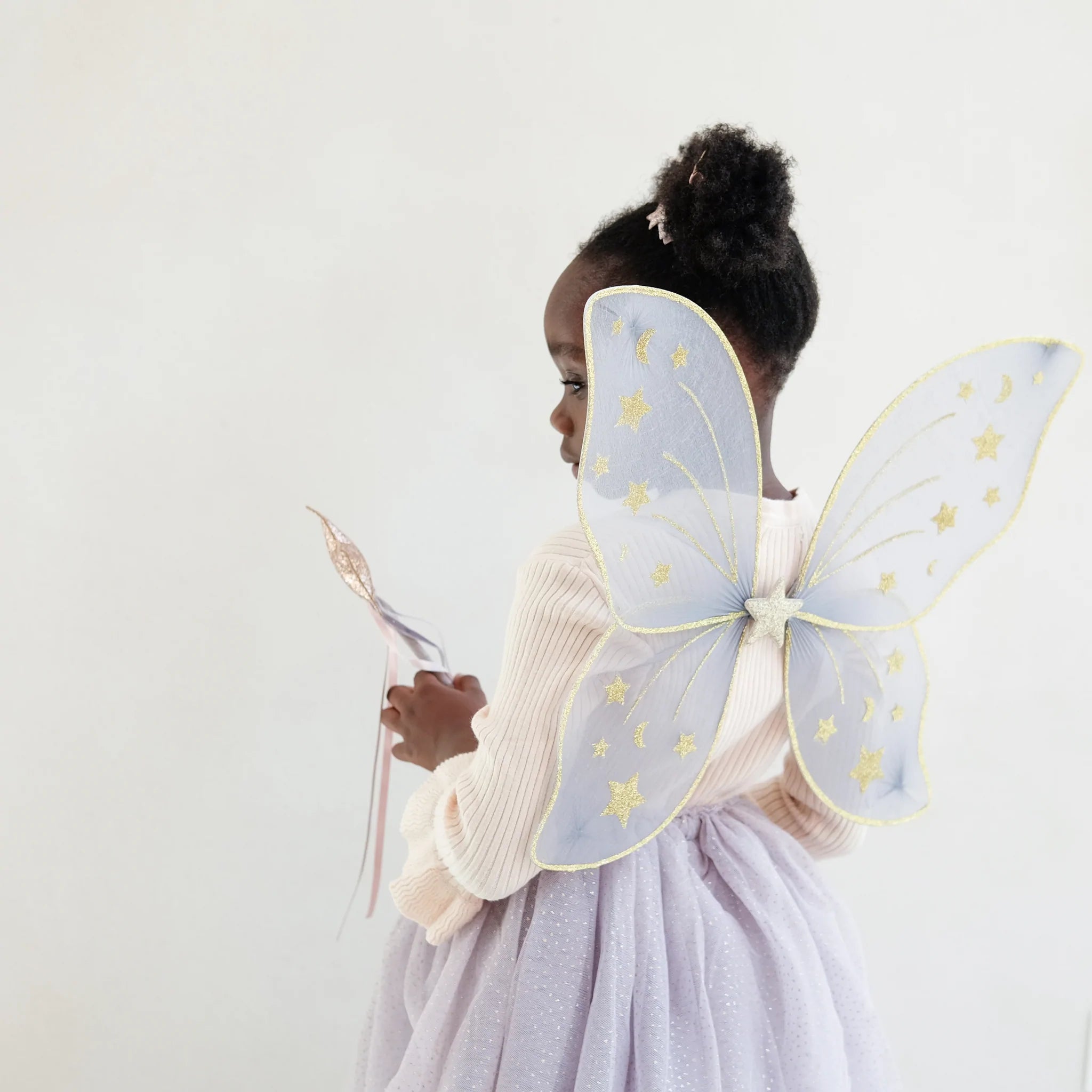 Mimi & Lula | Super Starry Night Wings - Grey