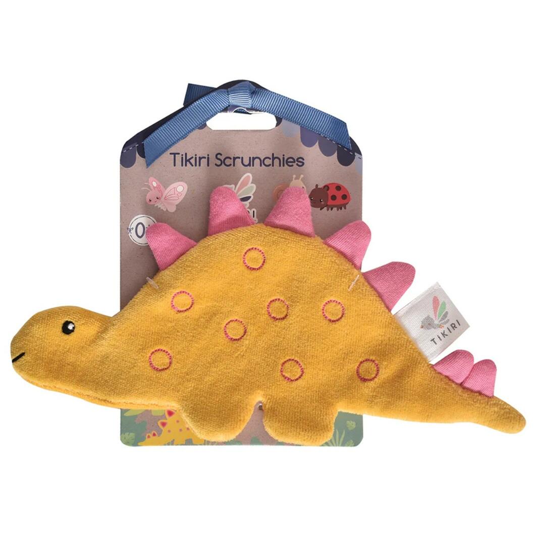 Tikiri | Crinkle Scrunchie - Stegosaurus