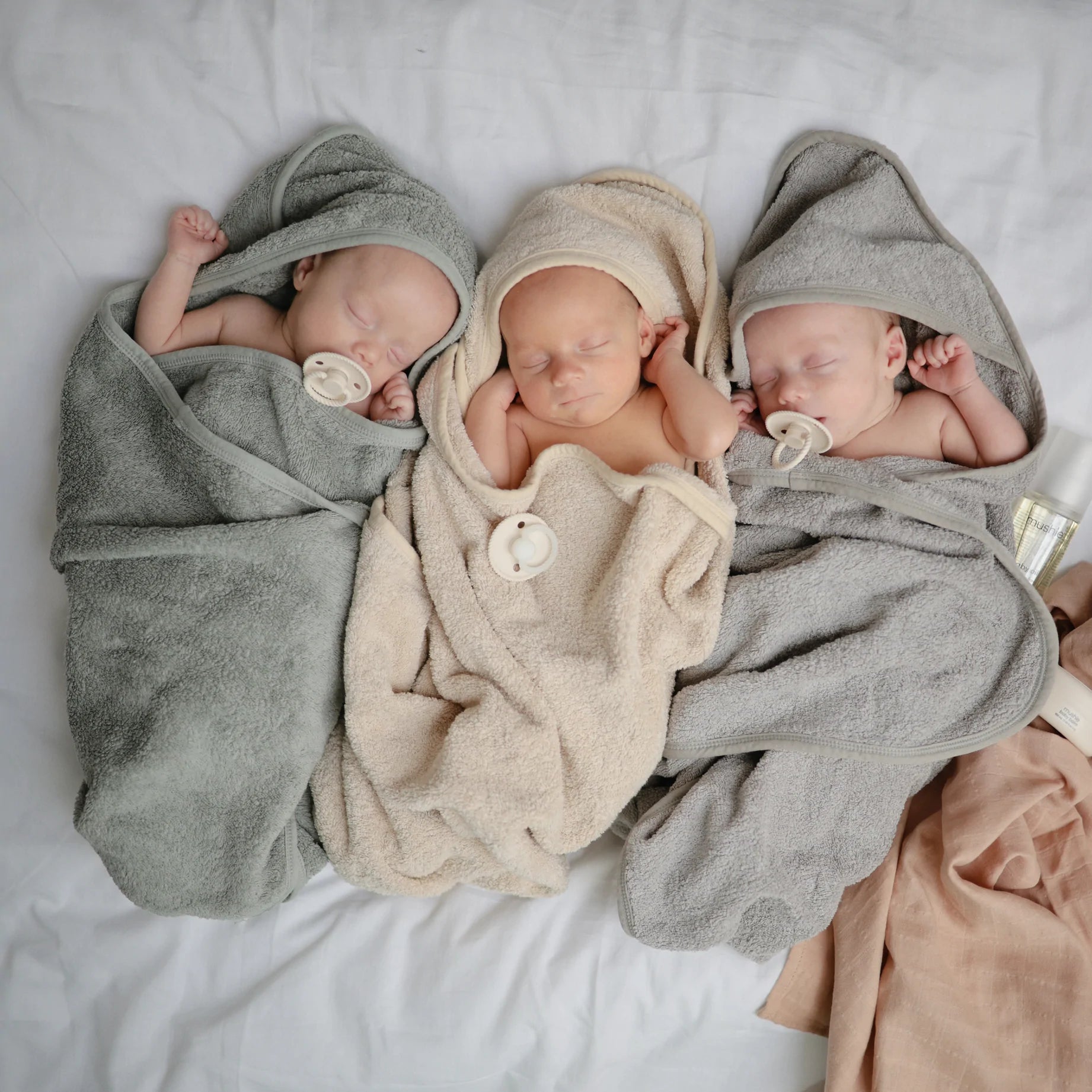 Mushie Mushie Organic Cotton Hooded Towel