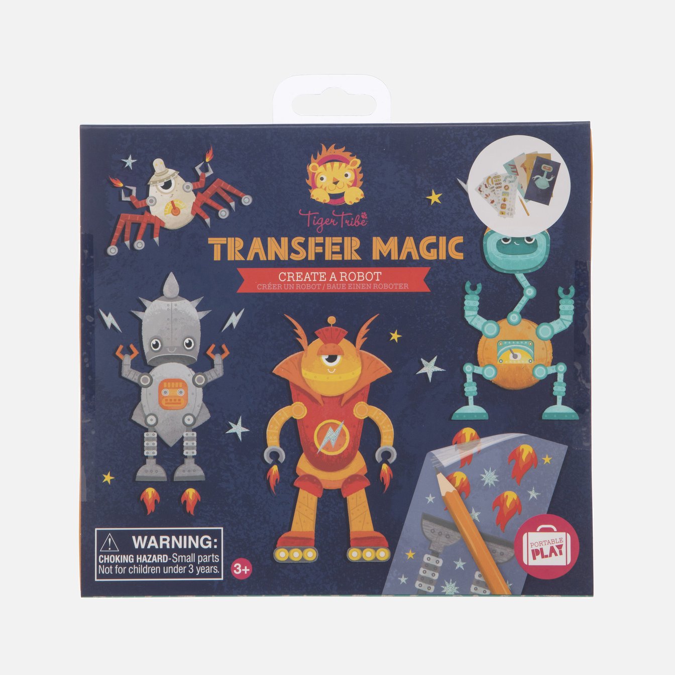 Tiger Tribe | Transfer Magic - Create a Robot
