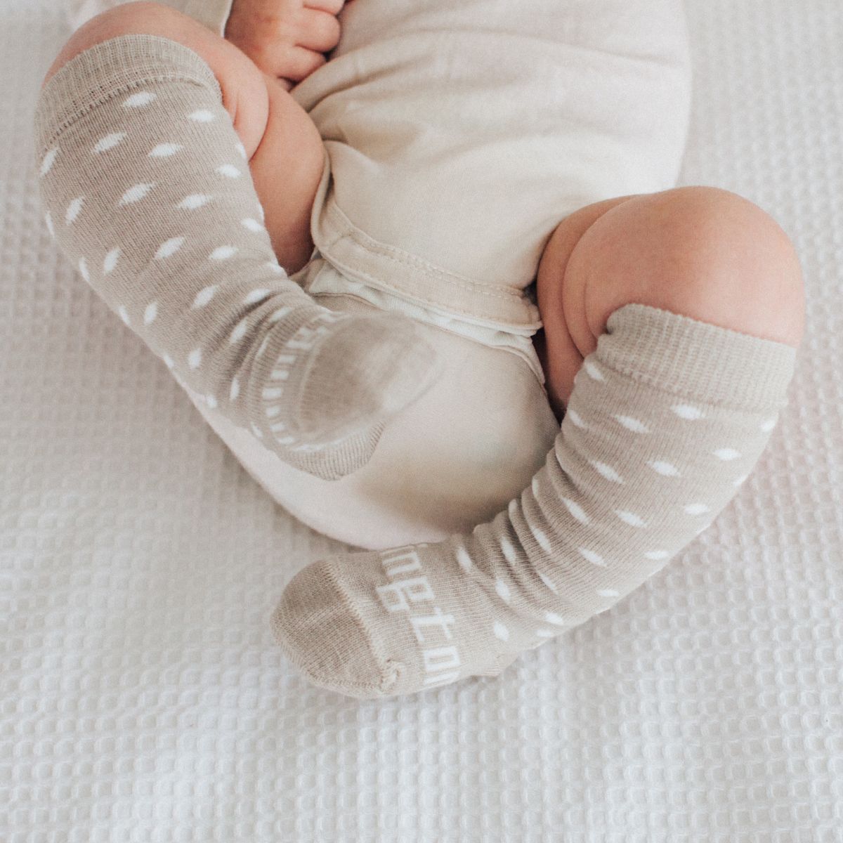 Lamington | Merino Baby Socks - Truffle
