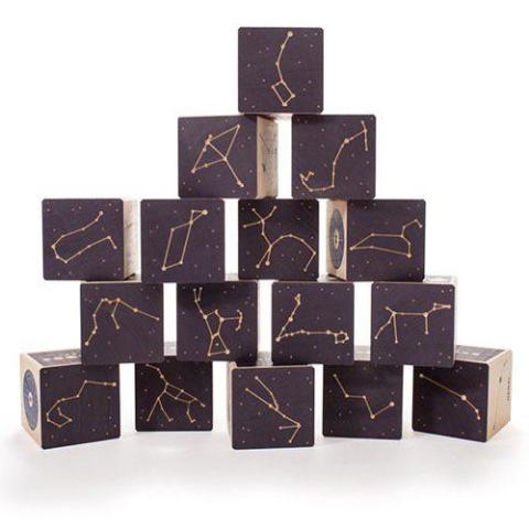 Uncle Goose | Constellations Wooden Blocks - 16 pc