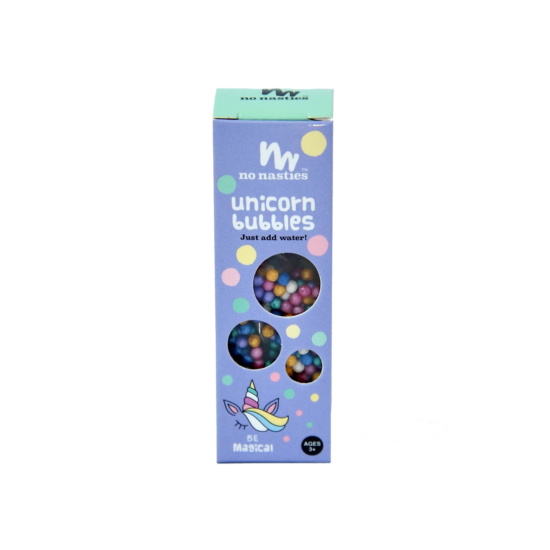No Nasties | Biodegradable Unicorn Bubble Water Beads - 1pk