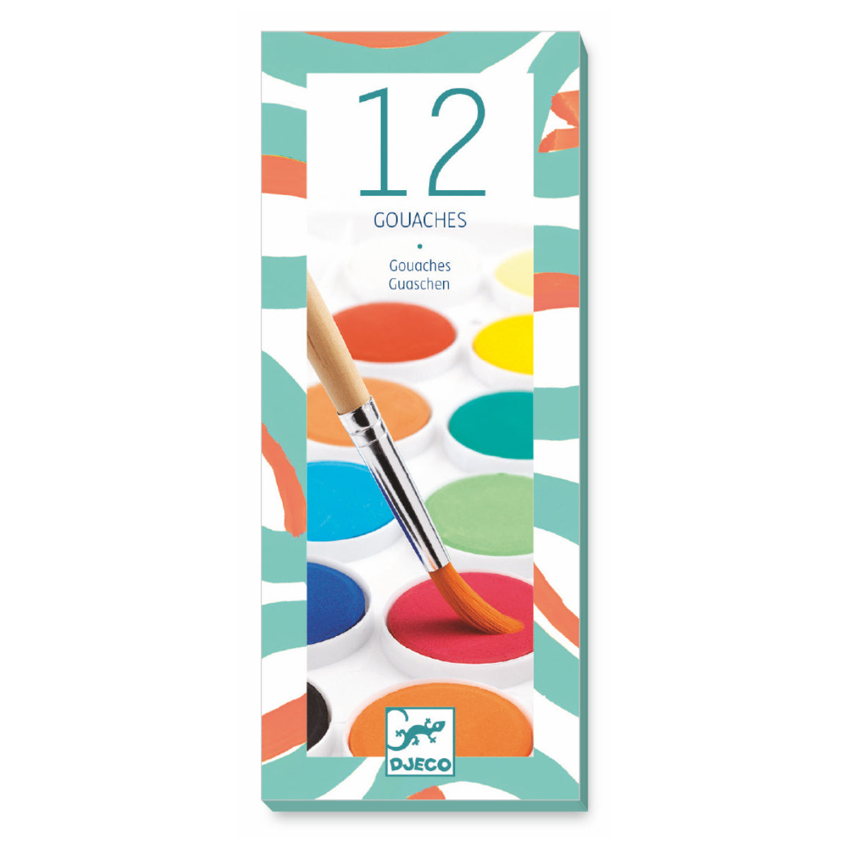 Djeco | Watercolour Cakes - 12 paints