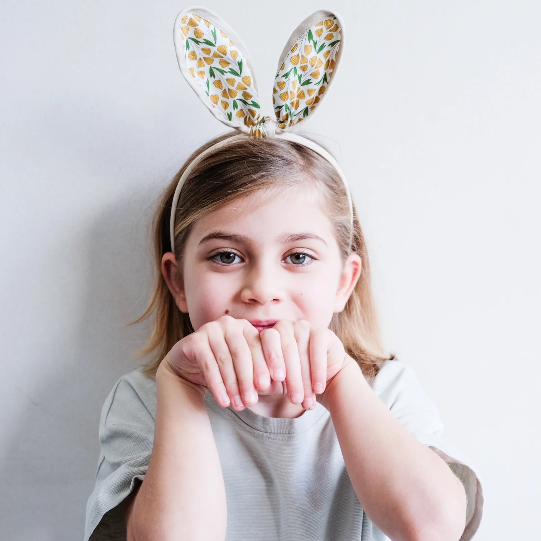 Mimi & Lula | Spring Bunny Floral Ears - Yellow
