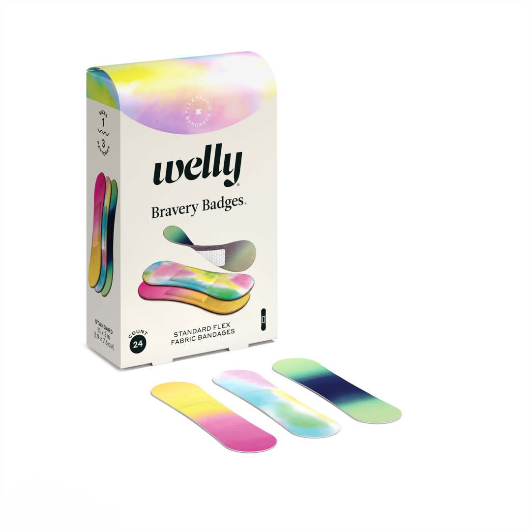 Welly | Bravery Badges Refill - Assorted Colorwash 24pk