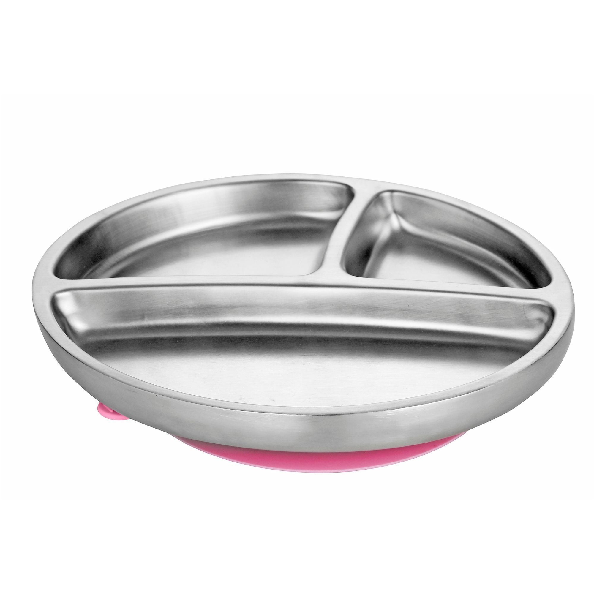 Avanchy | Stainless Steel Suction Divided Toddler Plate