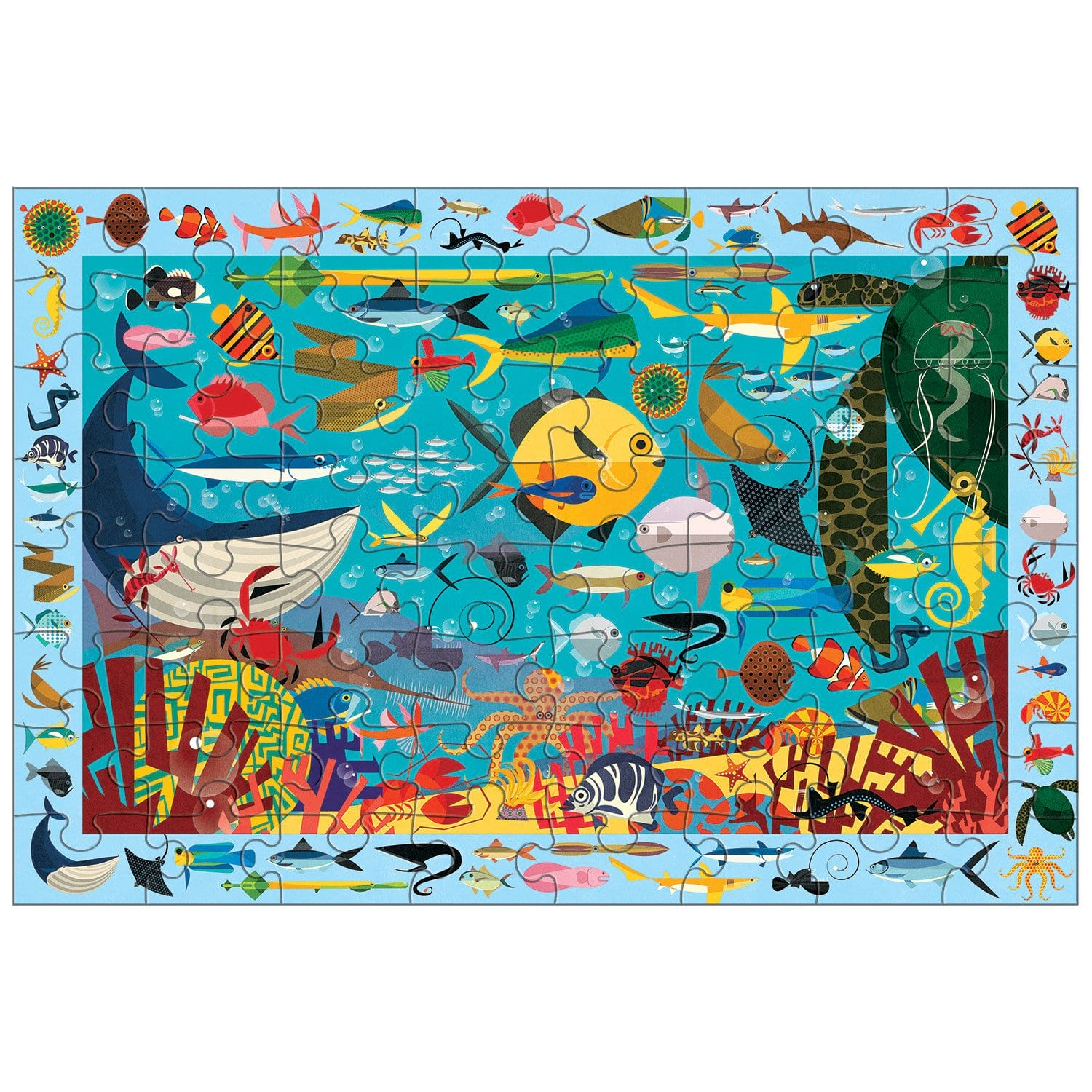 Mud Puppy | Search & Find Puzzle 64pc - Ocean Life