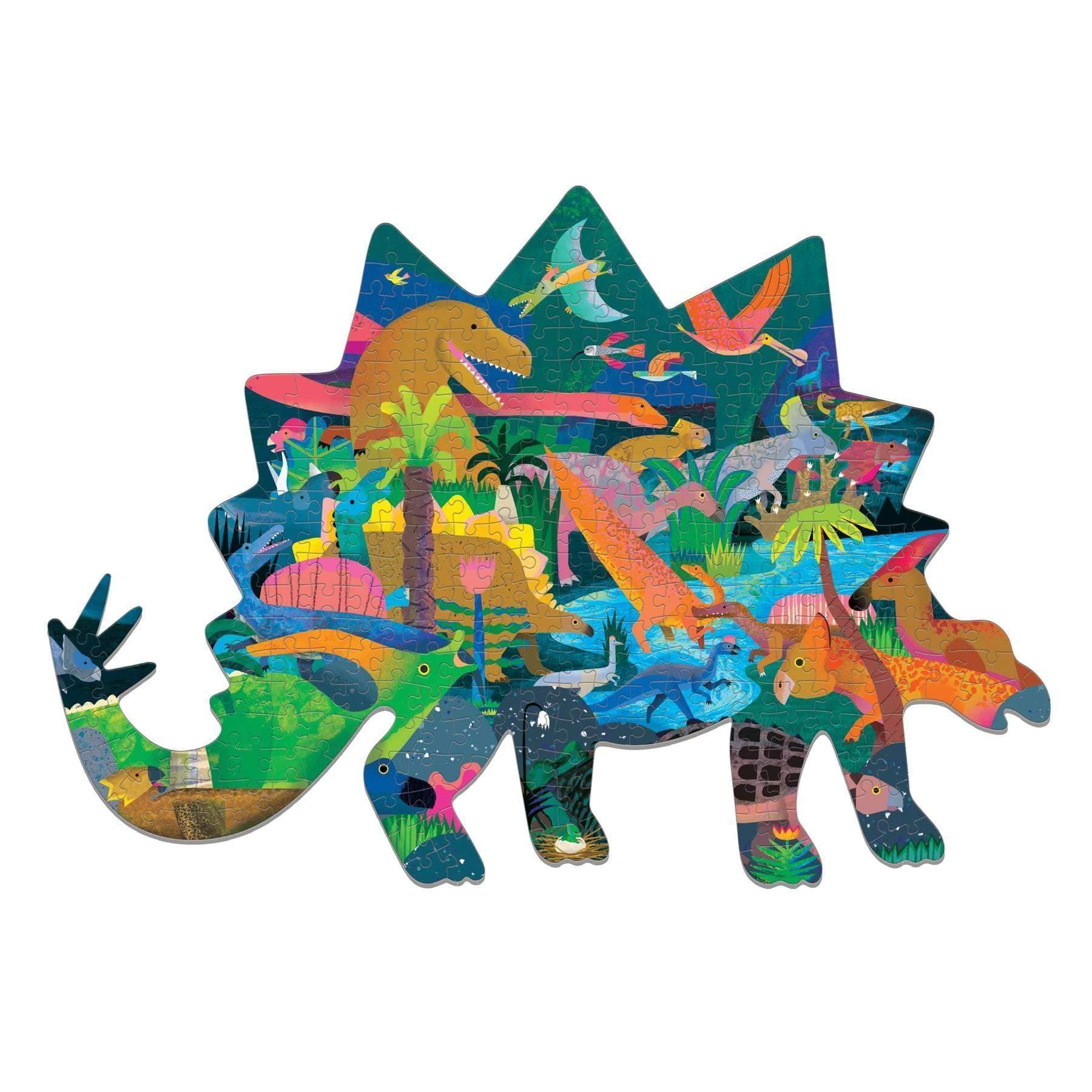 Mud Puppy | 300pc Shaped Puzzle - Dinosaurs
