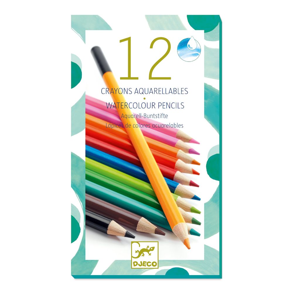 Djeco | Watercolour Pencils - 12pk