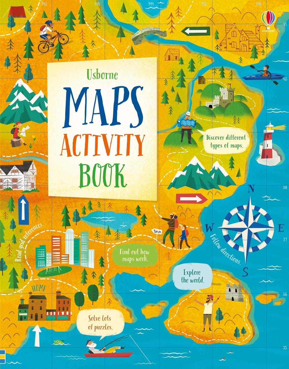 Usborne Books | Maps Activity Book