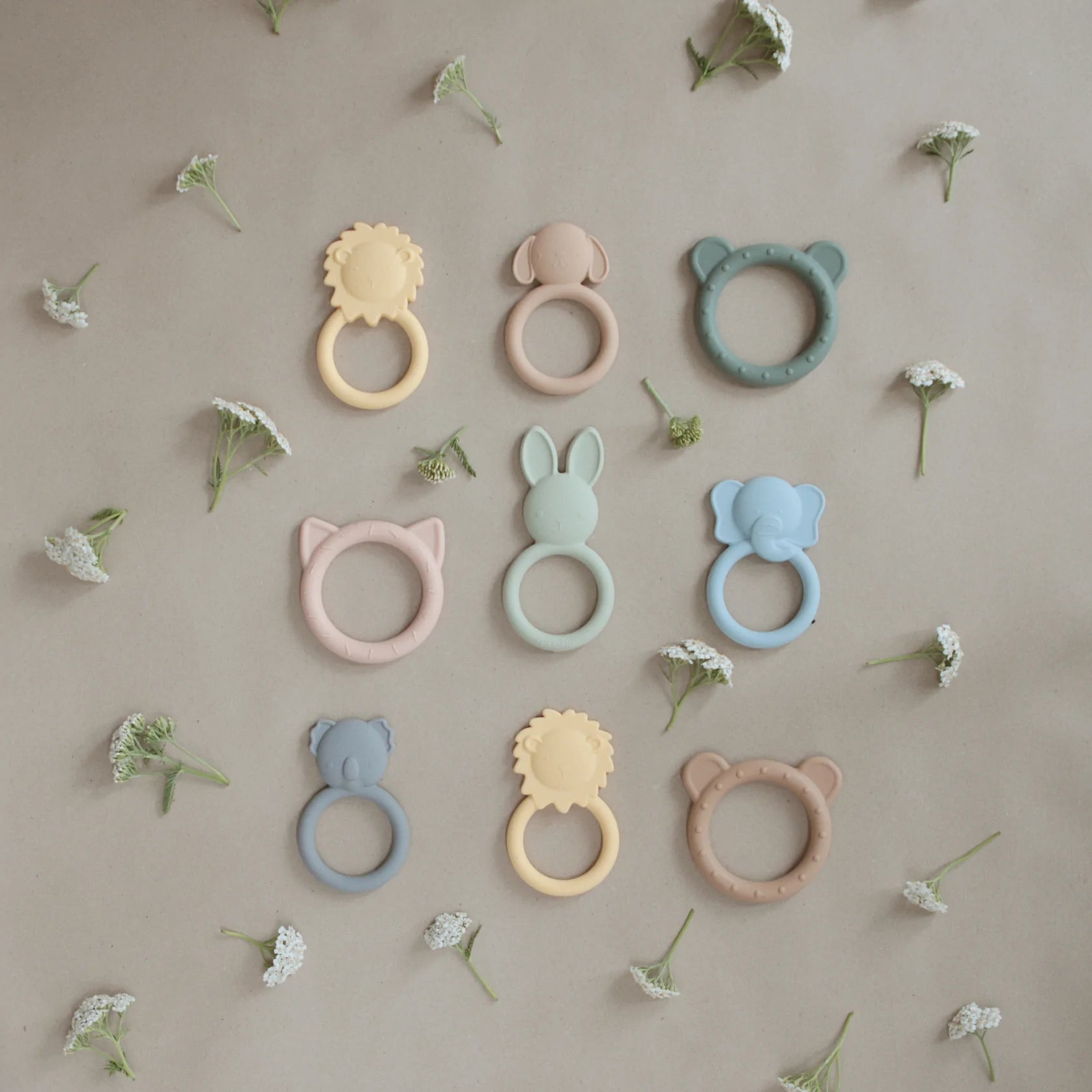 Mushie | Silicone Teether - Lion