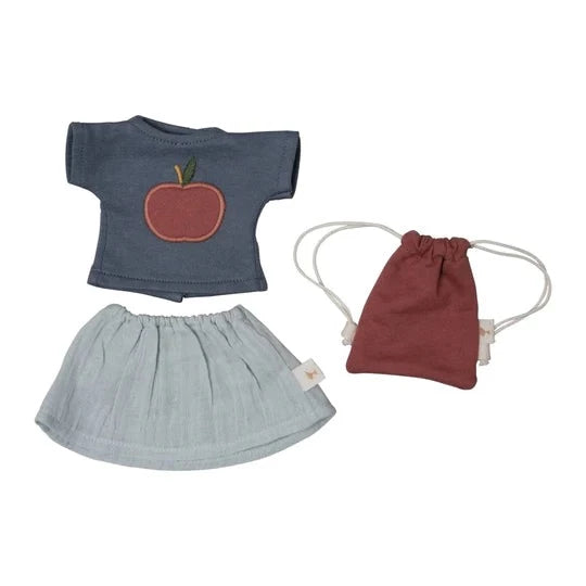 Fabelab | Doll Clothes Set - T-Shirt & Skirt