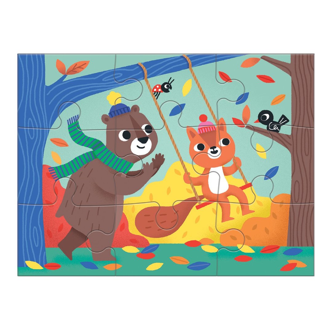 Mud Puppy | 4 In A Box Puzzle Set - Kindness
