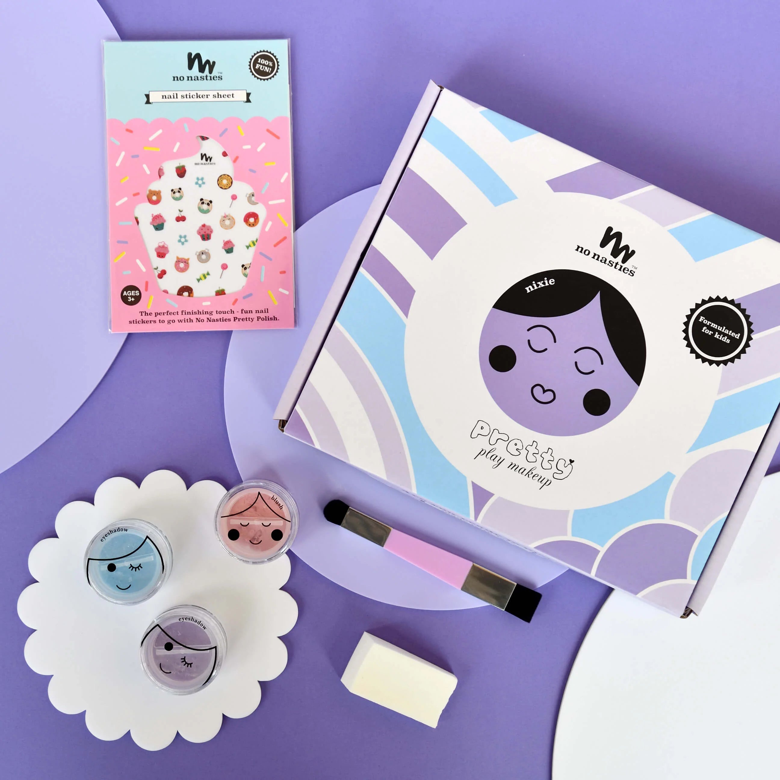 No Nasties | Nixie Purple Pretty Play Makeup Goody Pack