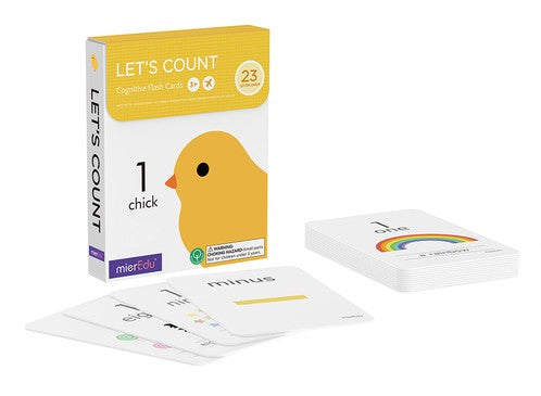 mierEdu | Cognitive Flash Cards - Let's Count