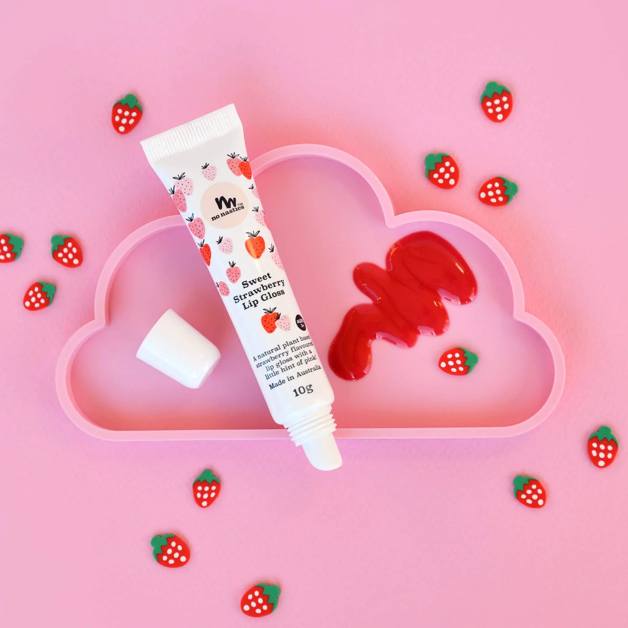 No Nasties | Sweet Strawberry Lip Gloss