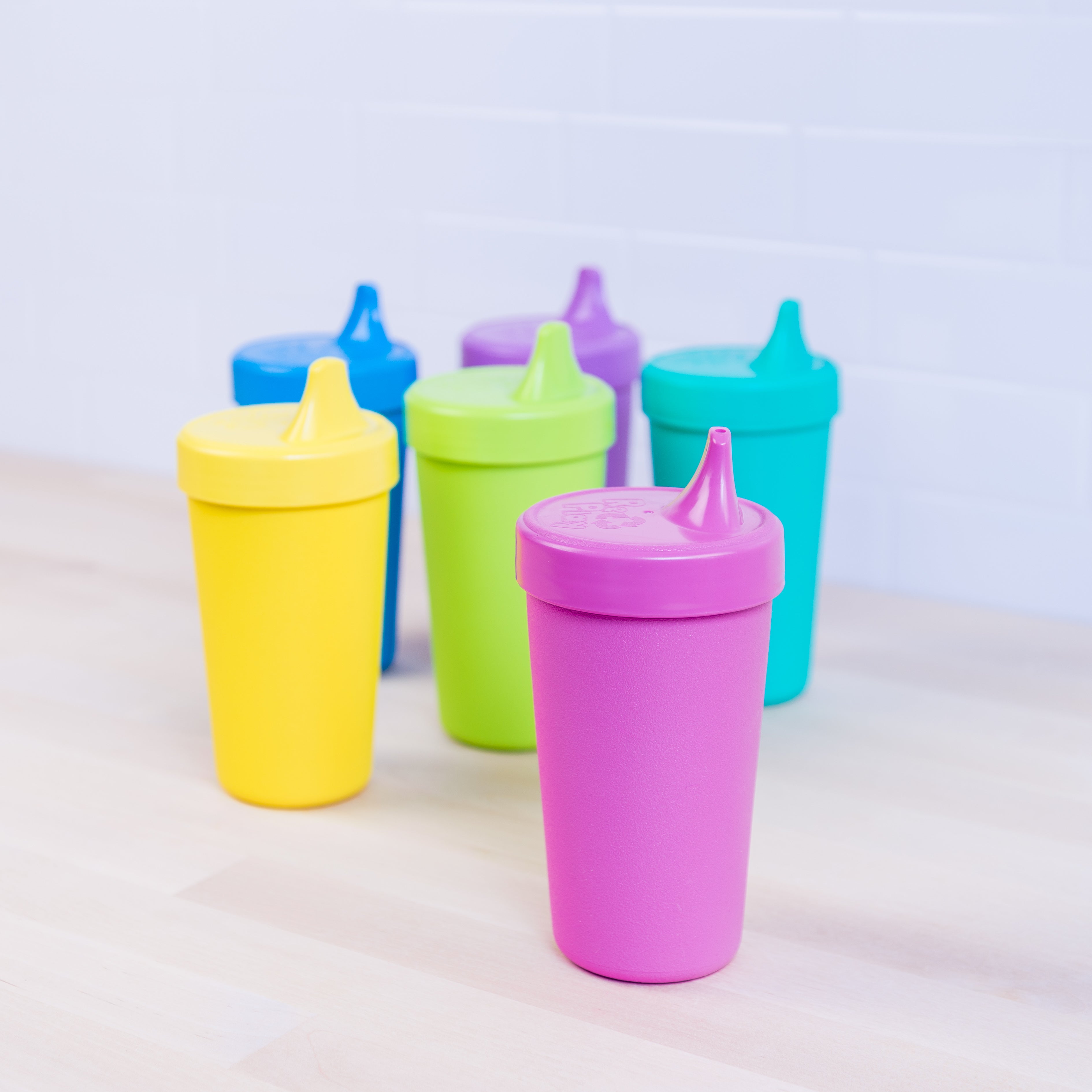 Re-Play No-Spill Sippy Cup Set, Family Tableware Made in the USA from  Recycled Plastic