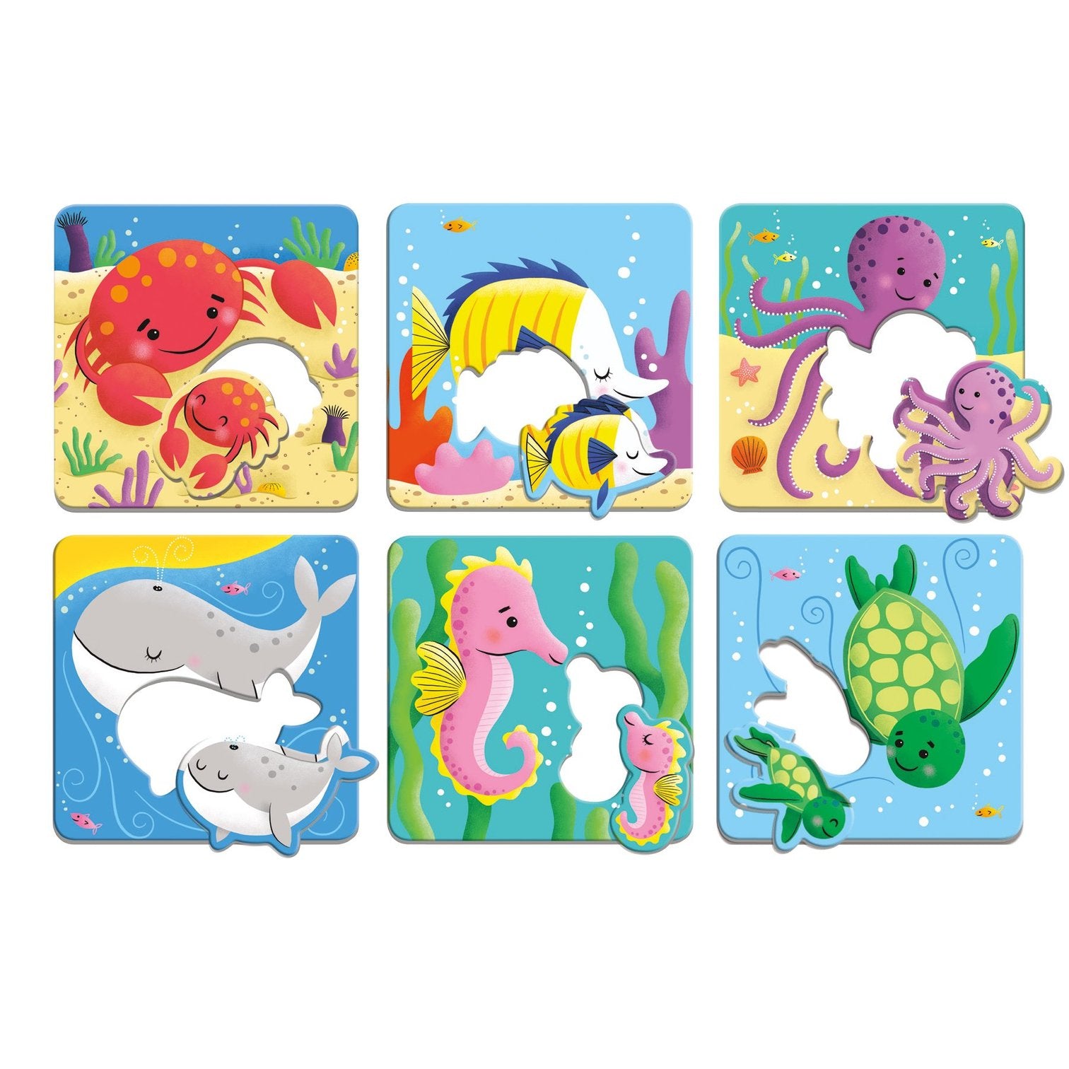 Mud Puppy | Match Up Puzzles - Ocean Babies