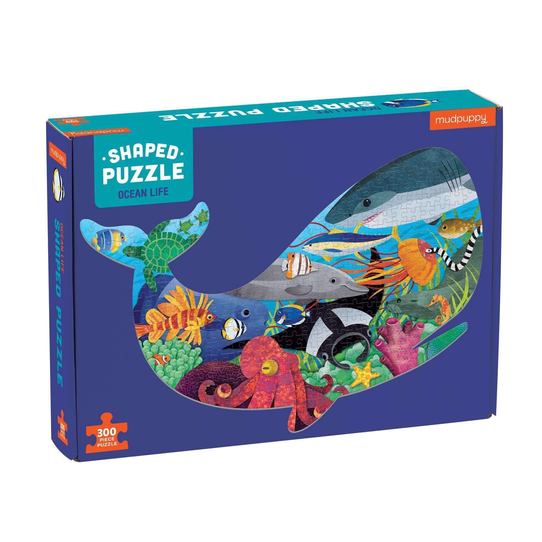 Mud Puppy | 300pc Shaped Puzzle - Ocean Life