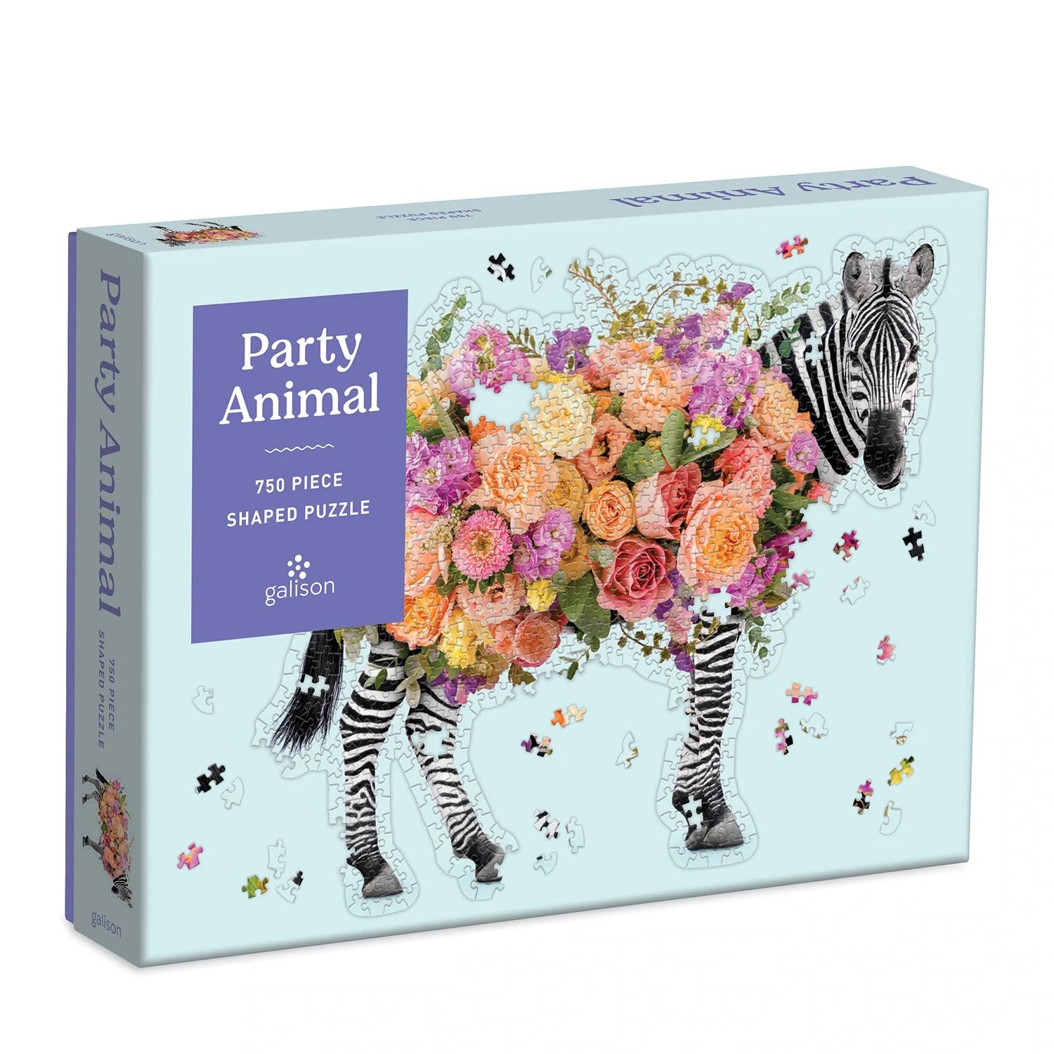 Galison | 750pc Shaped Puzzle - Party Animal