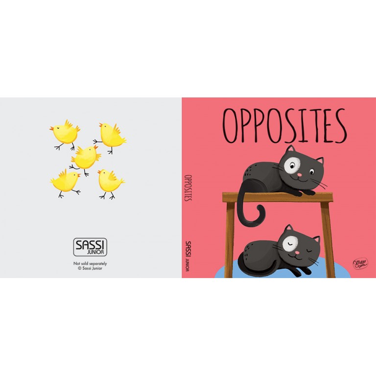 Sassi | Opposites Puzzle & Book