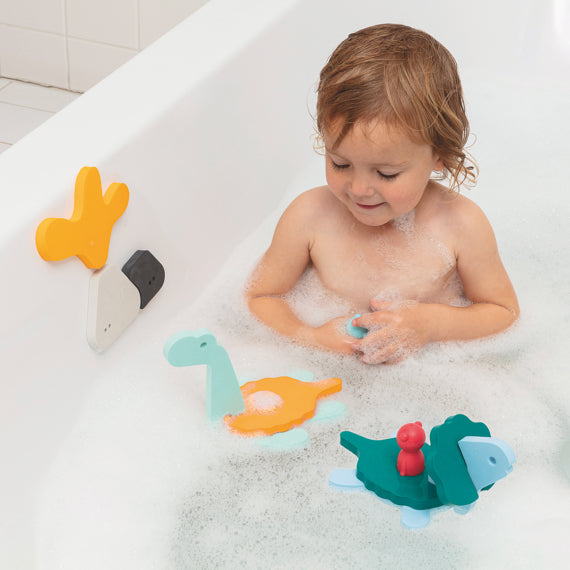 Quut | Dino World - Bath Puzzle