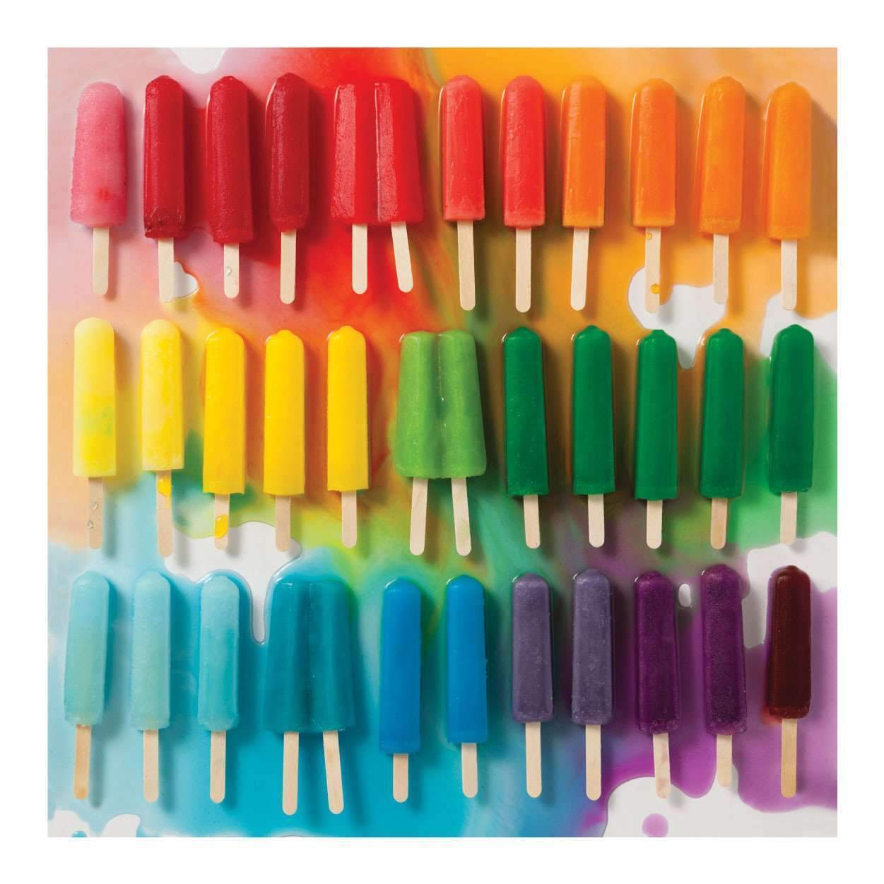 Galison | 500pc Puzzle - Rainbow Popsicles