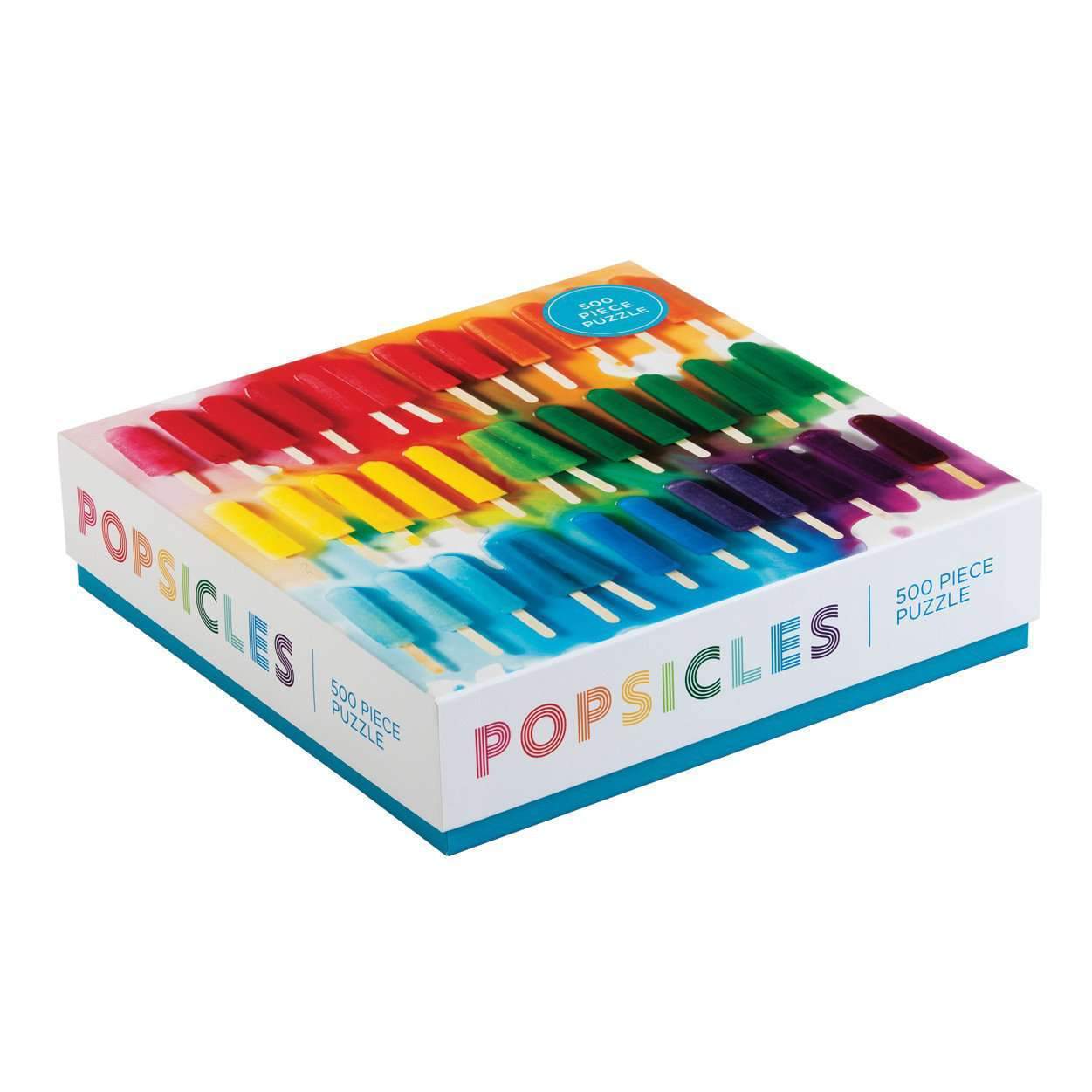 Galison | 500pc Puzzle - Rainbow Popsicles