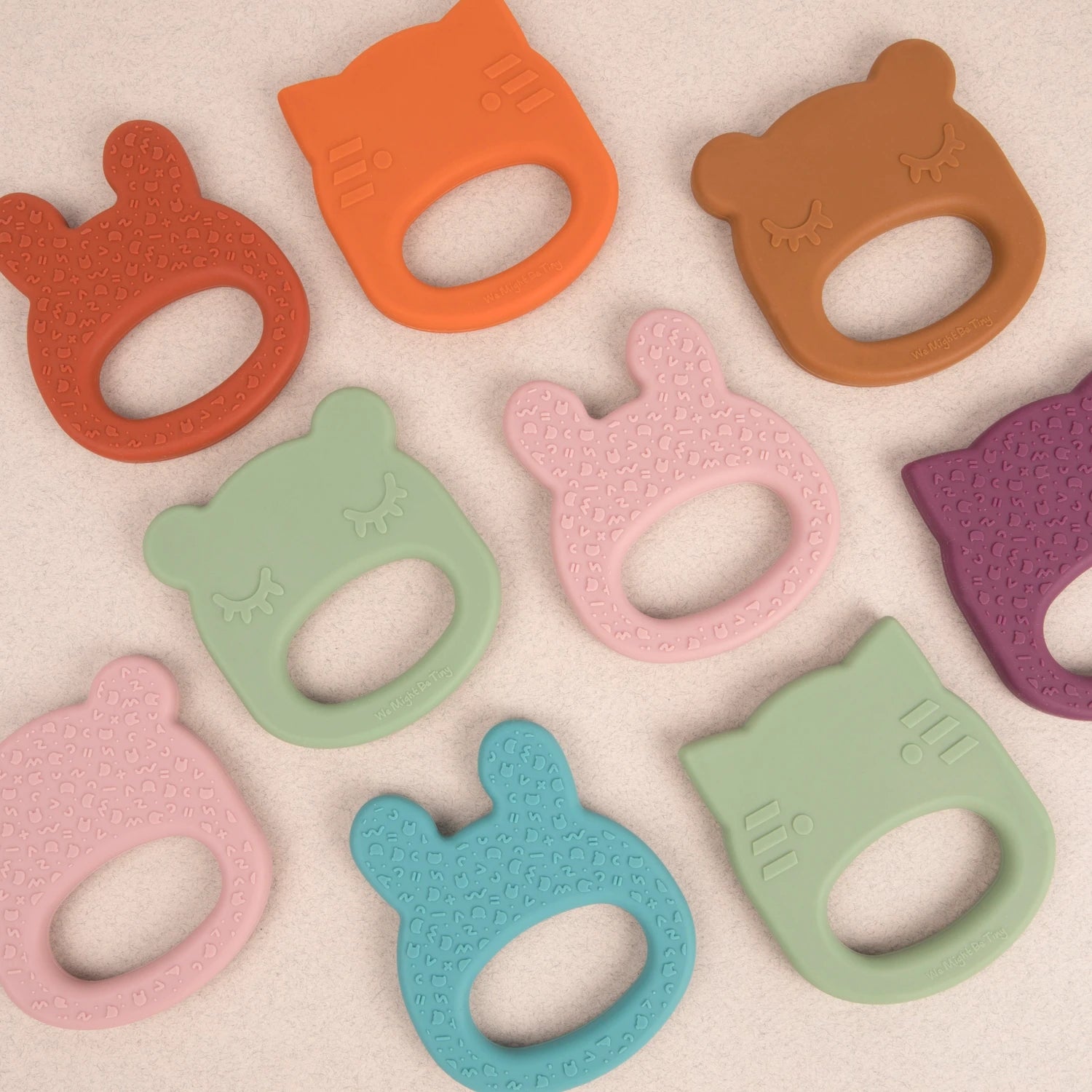 We Might Be Tiny | Silicone Teether - Bear