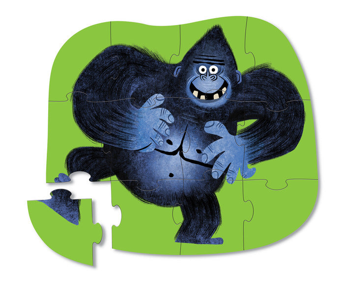 Crocodile Creek | Mini Shaped Puzzle 12pc - Go Gorilla