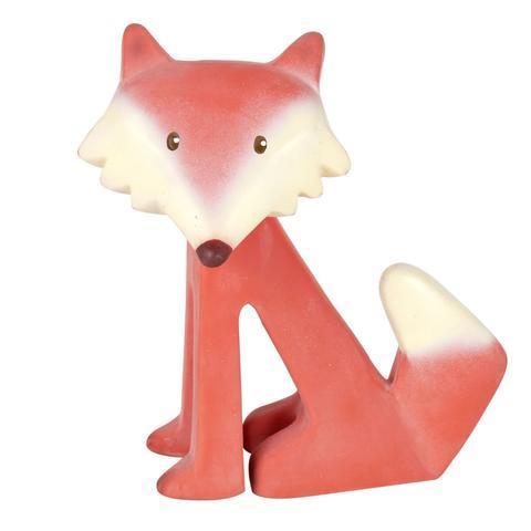 Tikiri | Natural Rubber Rattle - Fox