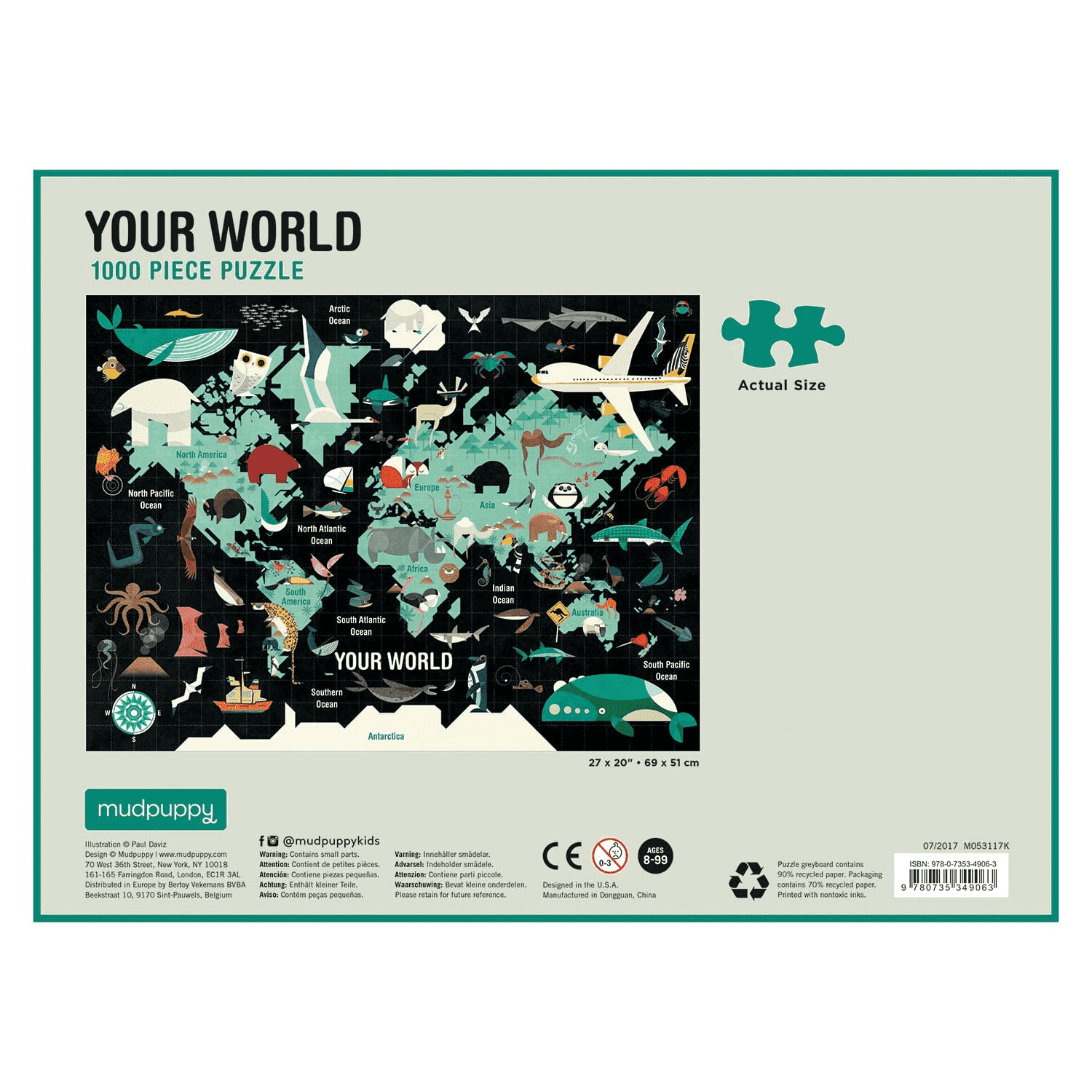 Mud Puppy | Your World - 1000pc Puzzle